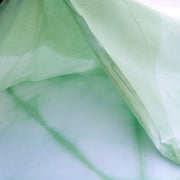 Light Green Tie & Dye Cotton Fabric 5 Yards - CraftJaipur